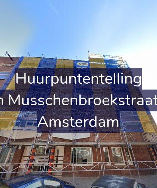 Foto gevel Huurpuntentelling voor Van Musschenbroekstraat 67, Amsterdam