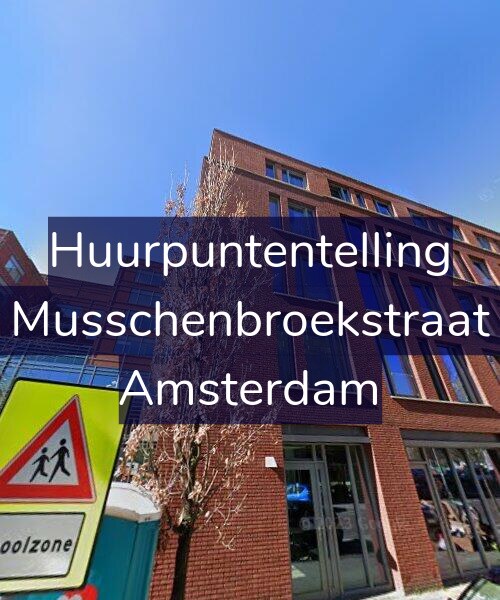 Foto gevel Huurpuntentelling voor Van Musschenbroekstraat 106, Amsterdam