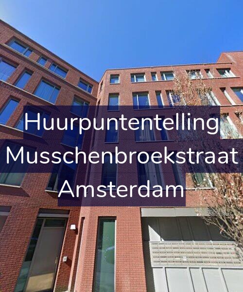 Foto gevel Huurpuntentelling voor Van Musschenbroekstraat 146, Amsterdam