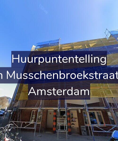 Foto gevel Huurpuntentelling voor Van Musschenbroekstraat 75, Amsterdam