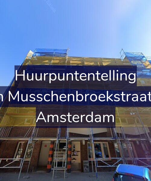 Foto gevel Huurpuntentelling voor Van Musschenbroekstraat 81, Amsterdam