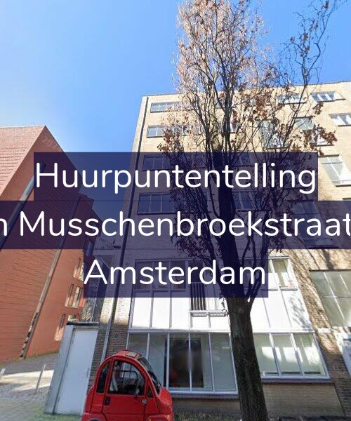 Foto gevel Huurpuntentelling voor Van Musschenbroekstraat 22, Amsterdam