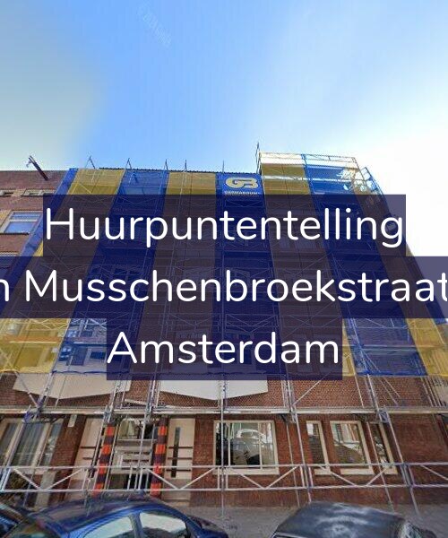 Foto gevel Huurpuntentelling voor Van Musschenbroekstraat 65, Amsterdam