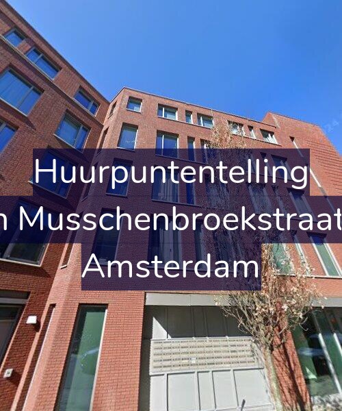 Foto gevel Huurpuntentelling voor Van Musschenbroekstraat 36, Amsterdam