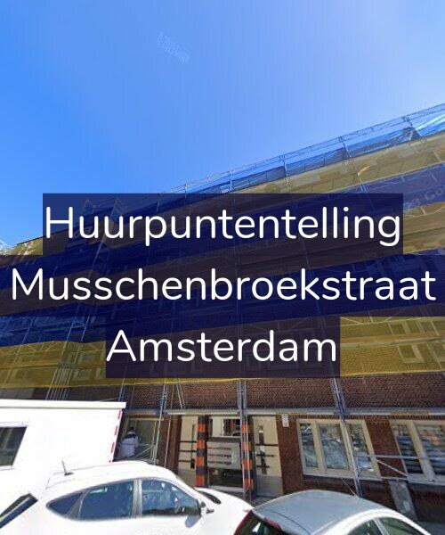 Foto gevel Huurpuntentelling voor Van Musschenbroekstraat 109, Amsterdam