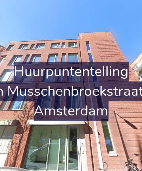 Foto gevel Huurpuntentelling voor Van Musschenbroekstraat 60, Amsterdam