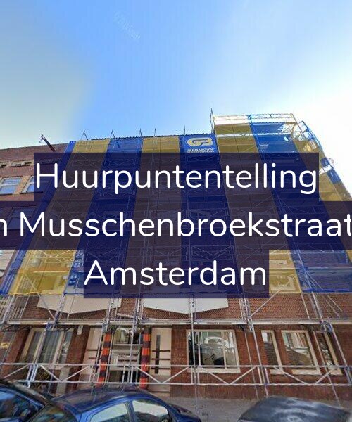 Foto gevel Huurpuntentelling voor Van Musschenbroekstraat 63, Amsterdam