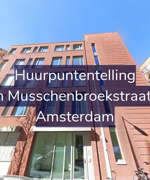 Foto gevel Huurpuntentelling voor Van Musschenbroekstraat 90, Amsterdam