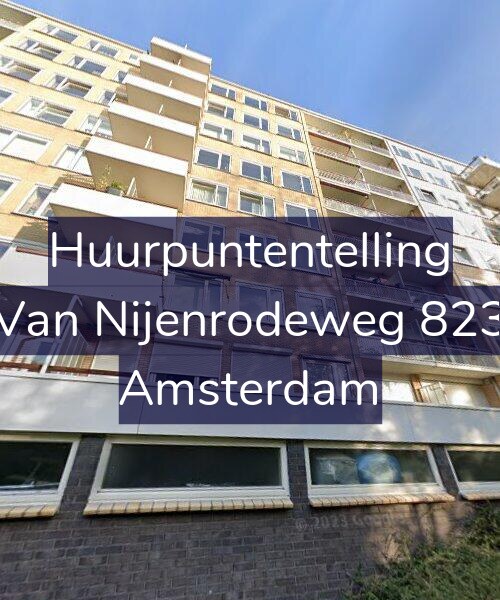 Foto gevel Huurpuntentelling voor Van Nijenrodeweg 823, Amsterdam
