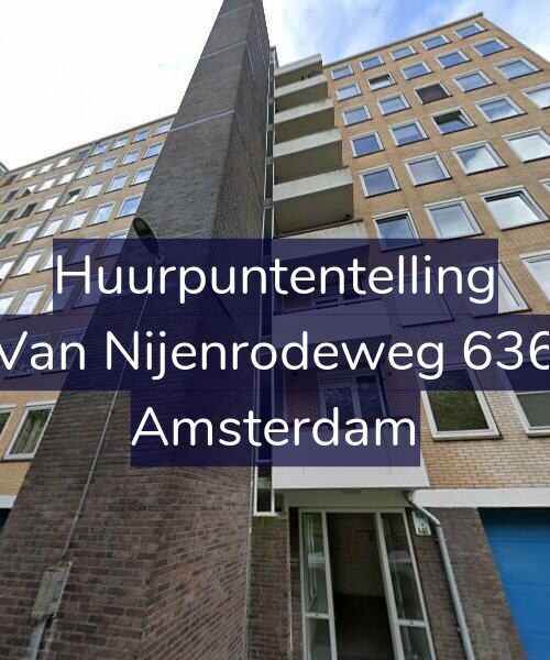 Foto gevel Huurpuntentelling voor Van Nijenrodeweg 636, Amsterdam