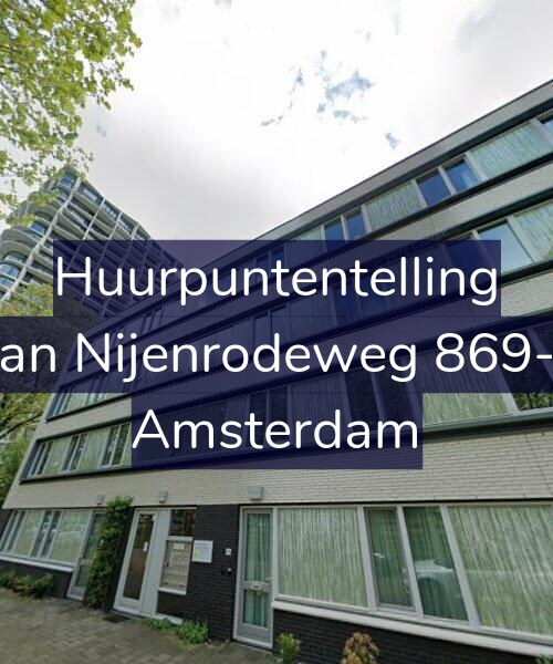 Foto gevel Huurpuntentelling voor Van Nijenrodeweg 869-C, Amsterdam