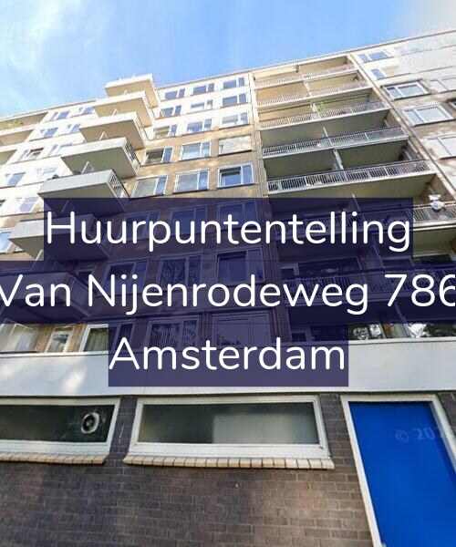 Foto gevel Huurpuntentelling voor Van Nijenrodeweg 786, Amsterdam