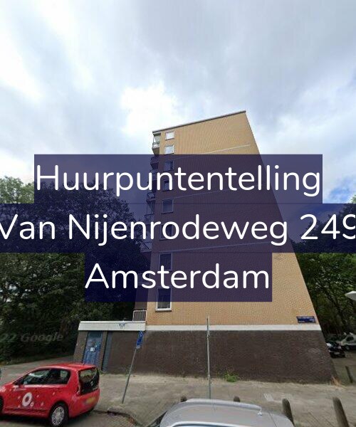 Foto gevel Huurpuntentelling voor Van Nijenrodeweg 249, Amsterdam