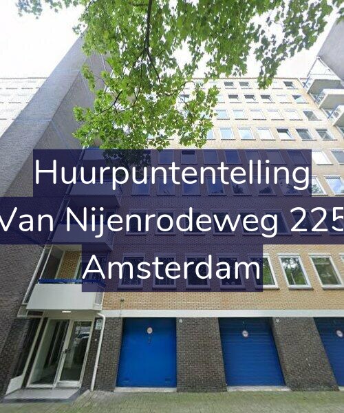 Foto gevel Huurpuntentelling voor Van Nijenrodeweg 225, Amsterdam