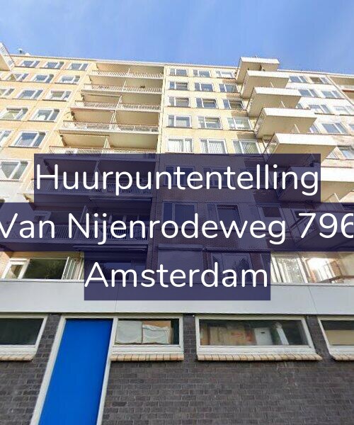 Foto gevel Huurpuntentelling voor Van Nijenrodeweg 796, Amsterdam