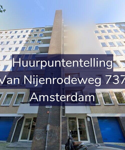 Foto gevel Huurpuntentelling voor Van Nijenrodeweg 737, Amsterdam