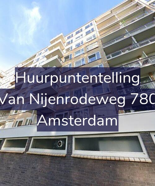 Foto gevel Huurpuntentelling voor Van Nijenrodeweg 780, Amsterdam