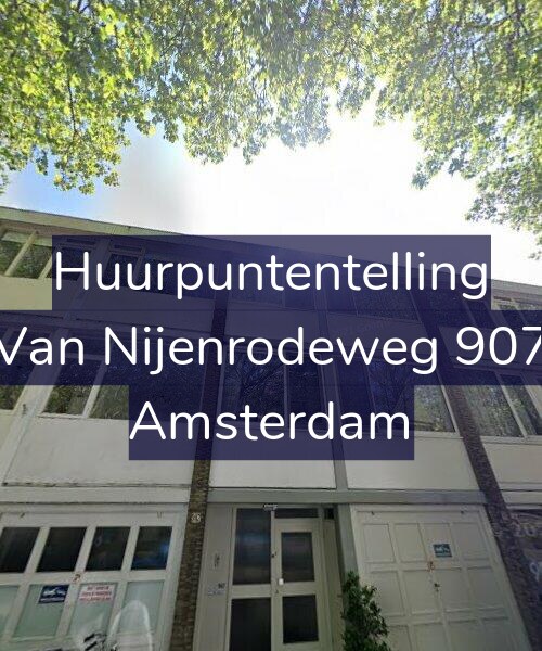 Foto gevel Huurpuntentelling voor Van Nijenrodeweg 907, Amsterdam