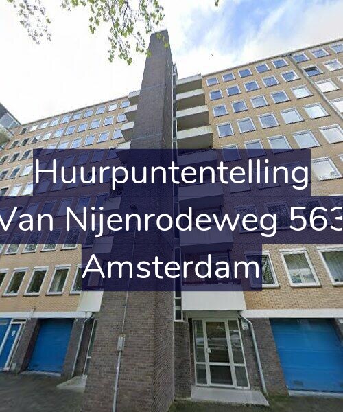 Foto gevel Huurpuntentelling voor Van Nijenrodeweg 563, Amsterdam