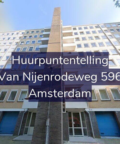 Foto gevel Huurpuntentelling voor Van Nijenrodeweg 596, Amsterdam