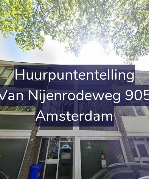 Foto gevel Huurpuntentelling voor Van Nijenrodeweg 905, Amsterdam