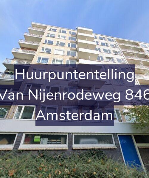 Foto gevel Huurpuntentelling voor Van Nijenrodeweg 846, Amsterdam