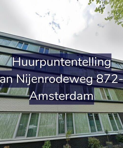 Foto gevel Huurpuntentelling voor Van Nijenrodeweg 872-A, Amsterdam