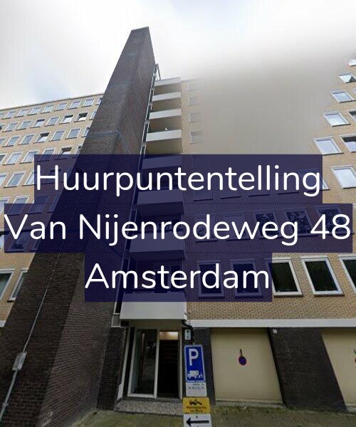 Foto gevel Huurpuntentelling voor Van Nijenrodeweg 48, Amsterdam