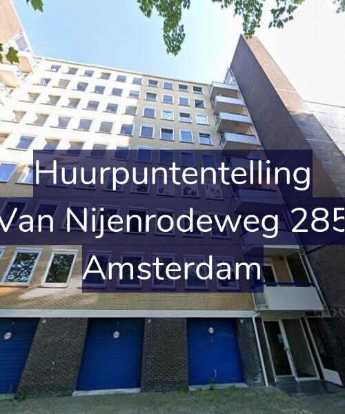 Foto gevel Huurpuntentelling voor Van Nijenrodeweg 285, Amsterdam