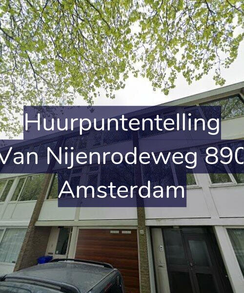 Foto gevel Huurpuntentelling voor Van Nijenrodeweg 890, Amsterdam