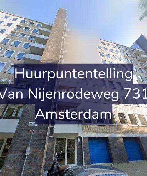 Foto gevel Huurpuntentelling voor Van Nijenrodeweg 731, Amsterdam