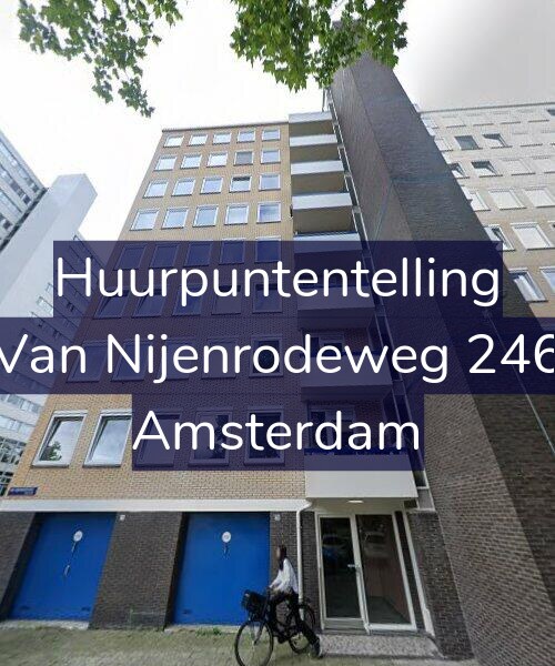 Foto gevel Huurpuntentelling voor Van Nijenrodeweg 246, Amsterdam