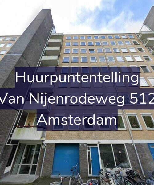 Foto gevel Huurpuntentelling voor Van Nijenrodeweg 512, Amsterdam
