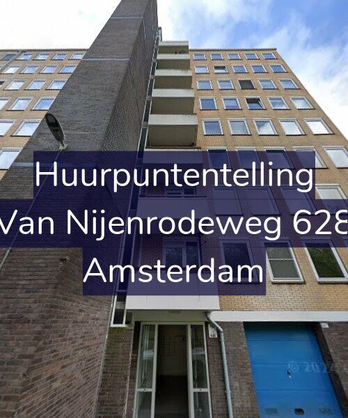 Foto gevel Huurpuntentelling voor Van Nijenrodeweg 628, Amsterdam