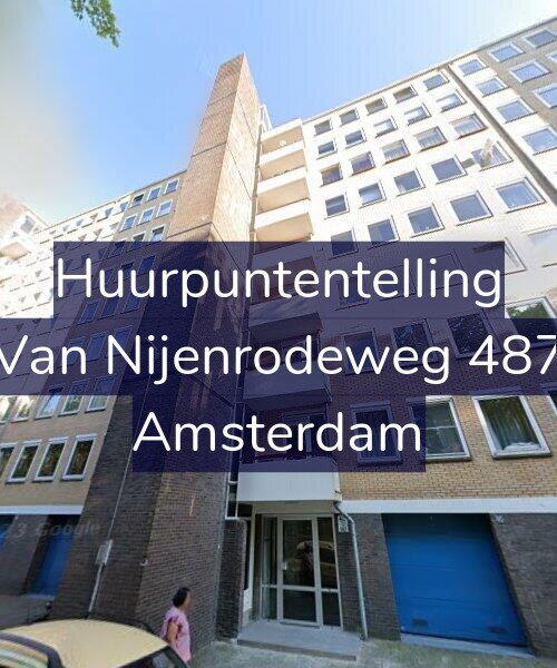 Foto gevel Huurpuntentelling voor Van Nijenrodeweg 487, Amsterdam