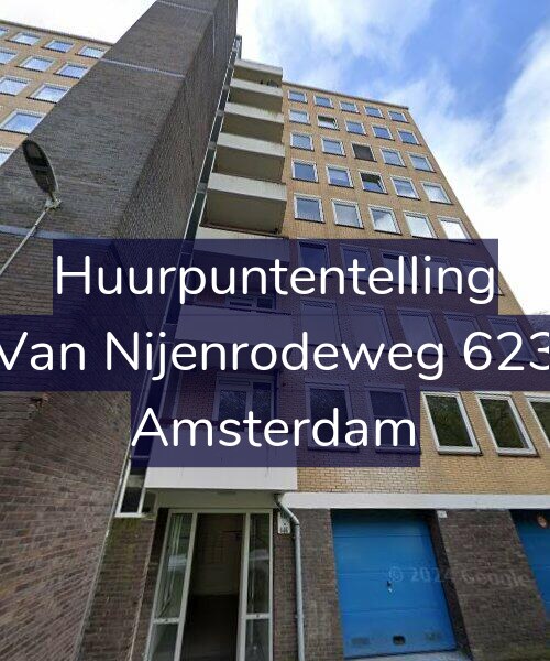 Foto gevel Huurpuntentelling voor Van Nijenrodeweg 623, Amsterdam