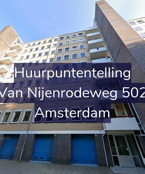 Foto gevel Huurpuntentelling voor Van Nijenrodeweg 502, Amsterdam