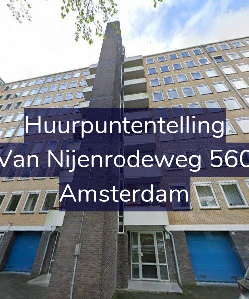 Foto gevel Huurpuntentelling voor Van Nijenrodeweg 560, Amsterdam