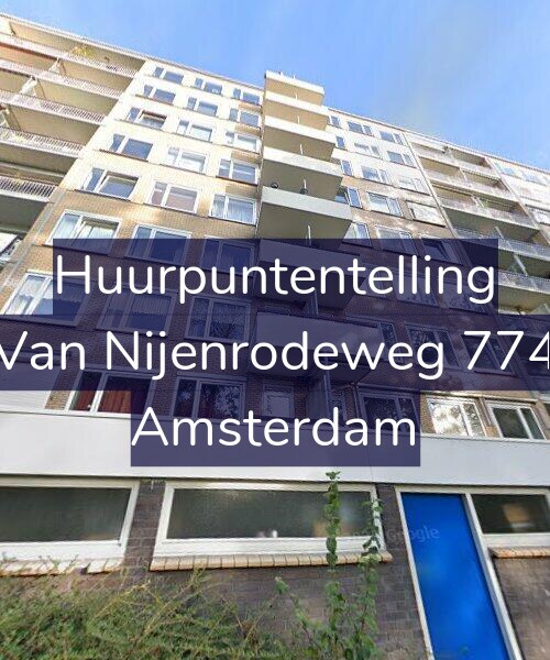 Foto gevel Huurpuntentelling voor Van Nijenrodeweg 774, Amsterdam