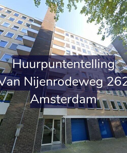 Foto gevel Huurpuntentelling voor Van Nijenrodeweg 262, Amsterdam