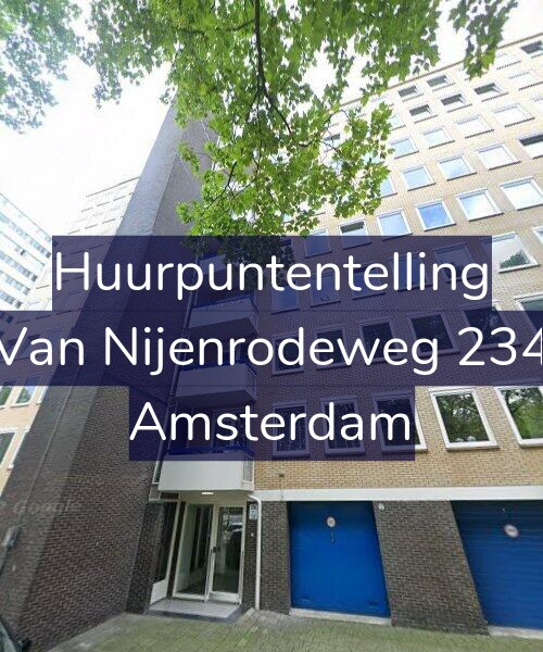 Foto gevel Huurpuntentelling voor Van Nijenrodeweg 234, Amsterdam