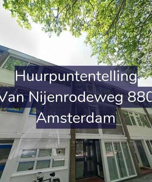 Foto gevel Huurpuntentelling voor Van Nijenrodeweg 880, Amsterdam