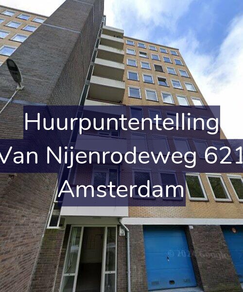 Foto gevel Huurpuntentelling voor Van Nijenrodeweg 621, Amsterdam