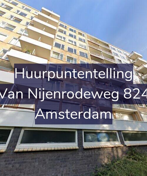 Foto gevel Huurpuntentelling voor Van Nijenrodeweg 824, Amsterdam
