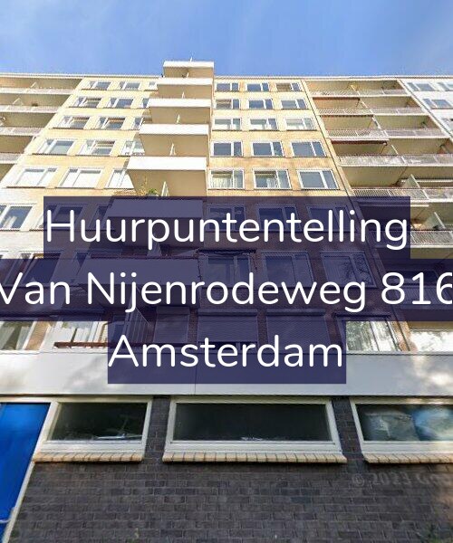 Foto gevel Huurpuntentelling voor Van Nijenrodeweg 816, Amsterdam