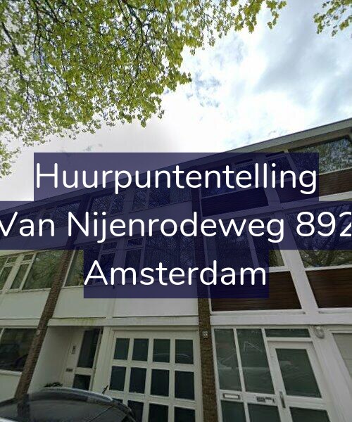 Foto gevel Huurpuntentelling voor Van Nijenrodeweg 892, Amsterdam