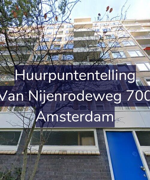 Foto gevel Huurpuntentelling voor Van Nijenrodeweg 700, Amsterdam