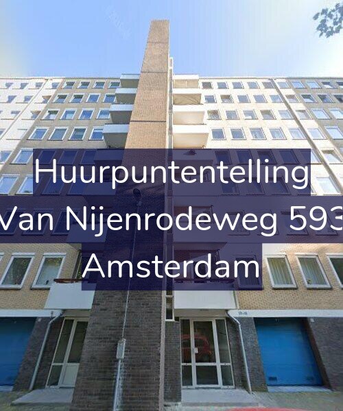 Foto gevel Huurpuntentelling voor Van Nijenrodeweg 593, Amsterdam