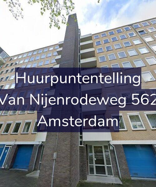 Foto gevel Huurpuntentelling voor Van Nijenrodeweg 562, Amsterdam