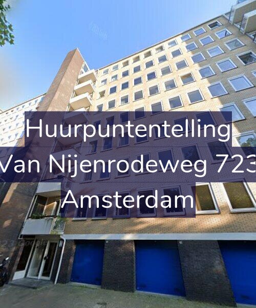 Foto gevel Huurpuntentelling voor Van Nijenrodeweg 723, Amsterdam